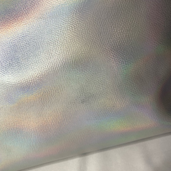 Coach Hologram Holographic Iridescent Leather Zip Tote - Picture 15 of 16